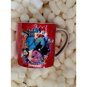 Disneyland Resort Ceramic Coffee Mug/Cup Mickey and the Disney Gang 2012 collect